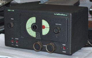 Vintage Hallicrafters Model S - 38b Shortwave Receiver Good Commercial Surplus