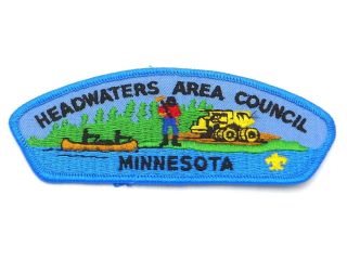 Boy Scout Headwaters Area Council Shoulder Patch Bsa Csp