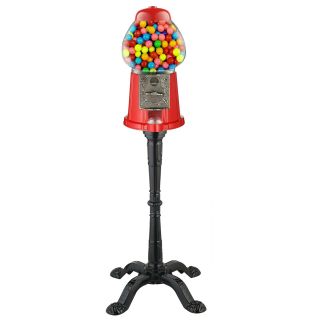 Gumball Vintage Vending Machine Bank With Stand Classic Style Candy Dispenses