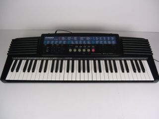 Vintage Casio Ct 647 Keyboard With Ac Adapter - Perfectly
