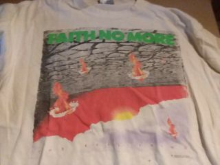 Faith No More The Real Thing Vintage 2 Sided Tour Shirt Size Xl