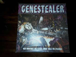 Vintage Genestealer Games Workshop,  Spacehulk Supplement,  1990,  Warhammer