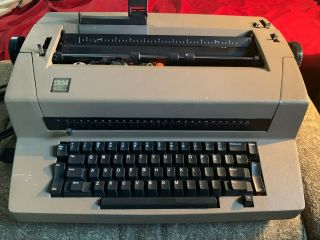 Vintage Ibm Correcting Selectric Iii Electric Typewriter