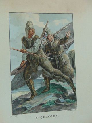 14 Rare Early 19th Century Hand Colored Dutch Prints Of Tribal & Ethnic Groups