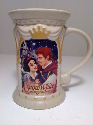 Disney Store Exclusive Snow White And The Seven Dwarfs Castle Coffee Mug Cup