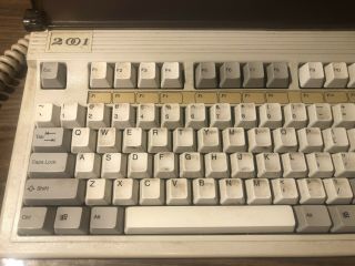 Vintage Focus Electronic FK - 2001 Clicky Mechanical Keyboard With Cover 2