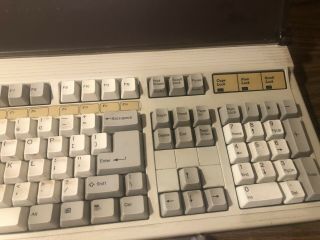 Vintage Focus Electronic FK - 2001 Clicky Mechanical Keyboard With Cover 3