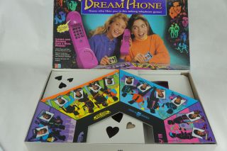 Vintage 1990s Electronic Dream Phone Mb Board Game Milton Bradley - Complete