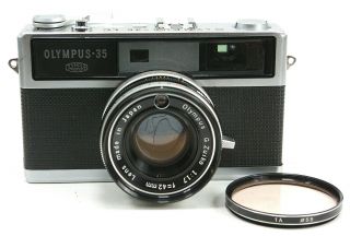 Olympus - 35 Lc 35mm Vintage Rangefinder Film Camera Light Seal