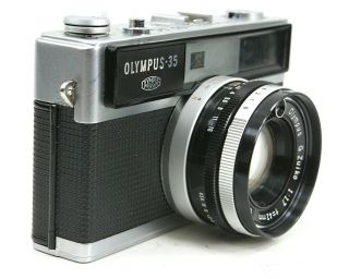 Olympus - 35 LC 35mm Vintage Rangefinder Film Camera Light Seal 3