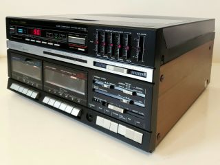 Vintage AM/FM/Cassette/Turmtable Compact Combo Stereo Fisher MC - 723BK w/Spk 3