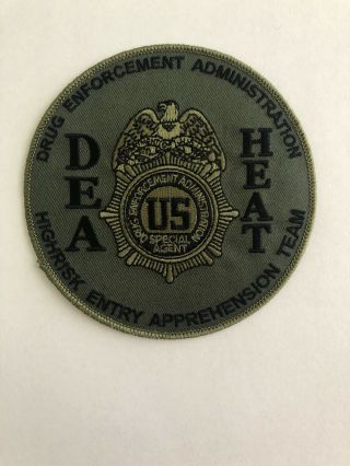DEA Police Patch 2