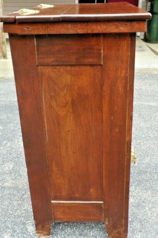 Antique Rare 1890 ' s Superior Banderob - Chase Oshkosh WI Oak Ice Box/Refrigerator 3