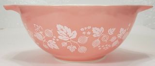 Vintage Pyrex Pink Gooseberry Cinderella 1 1/2 Qt Mixing Bowl 442