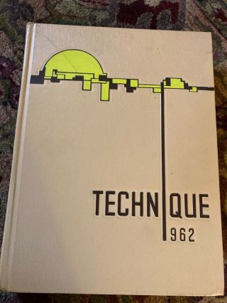 1962 Mit Massachusetts Institute Of Technology Yearbook Oliver Smoot Technique