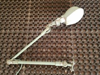 Vintage Fostoria Steampunk Industrial Machinist Lamp Articulating Arm Light Work
