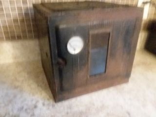 Antique Tin Daylight Stove Top Warming Oven Vintage Pie Safe Bread Warmer