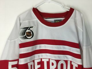 DETROIT RED WINGS LIDSTROM 1992 CCM VINTAGE THROWBACK JERSEY SIZE 48 7187A 2