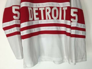 DETROIT RED WINGS LIDSTROM 1992 CCM VINTAGE THROWBACK JERSEY SIZE 48 7187A 3