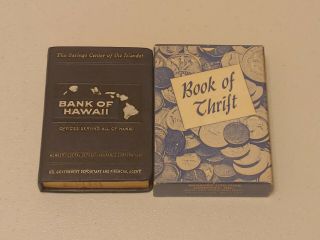 Ultra Rare Book Of Hawaii Banker 