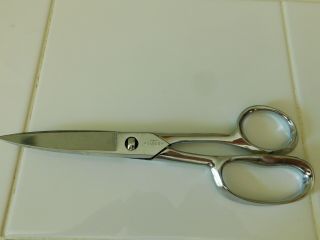 Vintage Cutco 8 " Take Apart Scissors Shears Chrome Kitchen Poultry Serrated