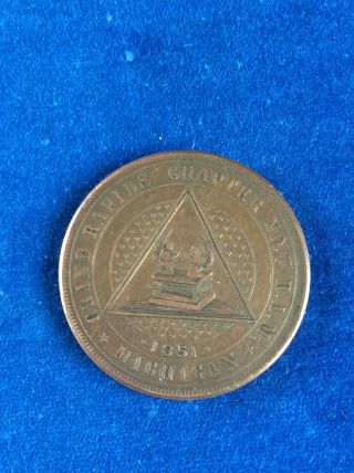Vintage Mason Penny Coin For Grand Rapids Mi.