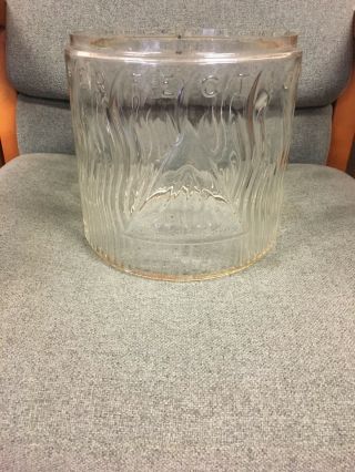 Perfection Kerosene Heater Glass Globe Pyrex Usa