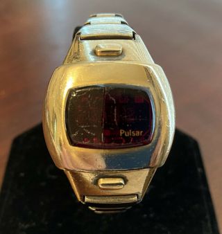 Vintage Pulsar Time Computer Inc.  Watch 14k Gold Filled Parts Repair