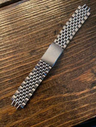 Vintage Seiko Beads Of Rice Watch Stainless Steel Bracelet