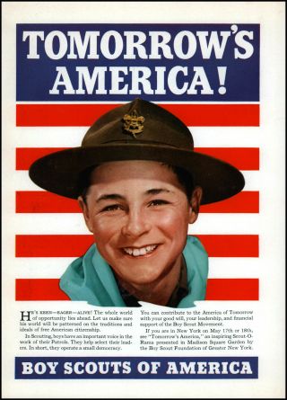 1940 Boys Scouts Of America Tomorrow 