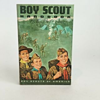 Vtg Boy Scout Handbook Fourth Printing In 1968