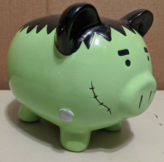 Target Frankenstein Large Piggy Coin Bank Halloween Frakne - Piggy