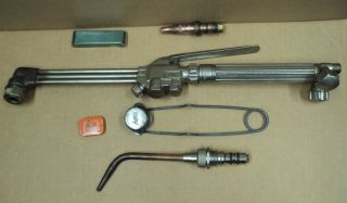 Vtg Smiths Cutting Welding Brazing Combination Torch Sc209,  Tip & Accessories