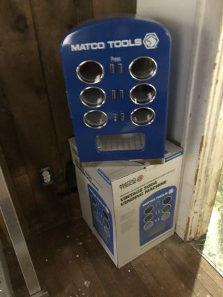 Matco Tools Vintage Soda Vending Machine