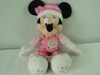 Minnie Mouse Plush Dressed As Marie From The Aristocats Pajamas Pjs 15 "