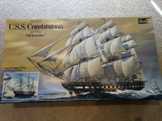 Vintage Revell 1/96 Uss Constitution
