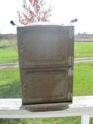 Vntage/antique Conservo Swartzbaugh Cooker Smoker Steamer Oven Toledo Oh