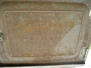 Vntage/Antique Conservo Swartzbaugh Cooker Smoker Steamer Oven Toledo OH 3
