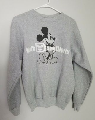 Mickey Mouse Disneyland Resort Walt Disney World Sweatshirt (hanes,  Size Small)
