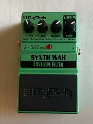 Vintage Digitech Synth Wah Envelope Filter Guitar Pedal