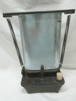 Antique Cast Iron Kerosene Heater Summer Girl Patented