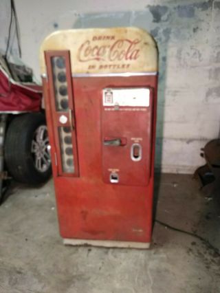 Vendo Model H81d 809 36941 Vintage 10 Cent Coke Machine 1950 