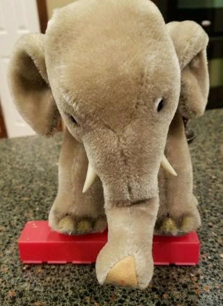 Vintage Steiff Elephant with Felt Pad & bells 8 