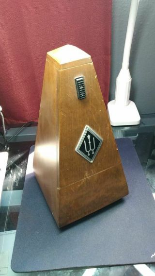 Vintage Wittner Wood Metronome