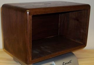 Walnut Bank Cabinet For Size 3 Flying Eagle Post Office Box Door