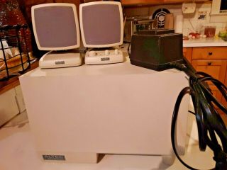 Vintage Altec Lansing Computer Speaker System Acs340 With Powered Subwoofer