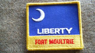 Boy Scouts Bsa 1981 National Jamboree Subcamp Patch Fort Moultrie