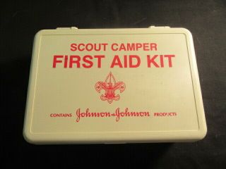 Scout Camper Johnson & Johnson Boy Scout First Aid Kit,  No Contents Pcj - 1 1