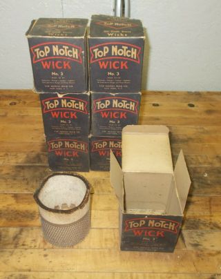 Top Notch Oil Stove Wick No 3 Burner Old Stock Vintage Nos Perfection Heater