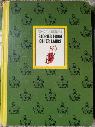 Vintage 1965 Walt Disney ' s America Worlds Of Nature Stories 3 Hardcover Books 2